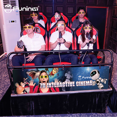 Εντυπωσιακή ψυχαγωγία 7D κινηματογράφος καμπύλη οθόνη 3 τύπου ταινία ειδικά εφέ