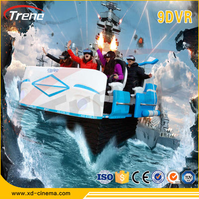 Πλήρης αυτόματος προσομοιωτής κινηματογράφων τρόπου 9D για το λούνα παρκ/την υπεραγορά