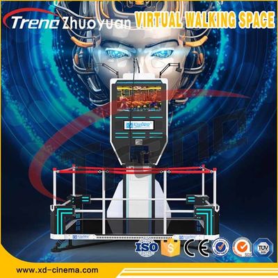 VR HTC κασκών VR εικονικής πραγματικότητας διαστημικοί κινηματογράφοι δράσης παιχνιδιών 9D πυροβολισμού περιπάτων μαύροι