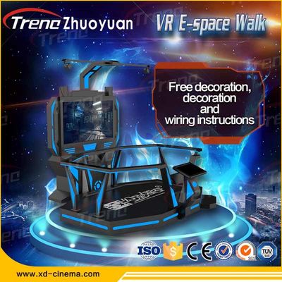 HTC VIVE εικονικής πραγματικότητας διαστημικοί κινηματογράφοι δράσης παιχνιδιών 9D πυροβολισμού περιπάτων μαύροι