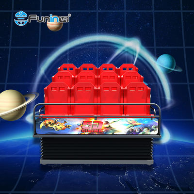 Ψηφιακή προβολή 5D καρέκλα κινηματογράφου 9-48 θέσεις Προσαρμογή