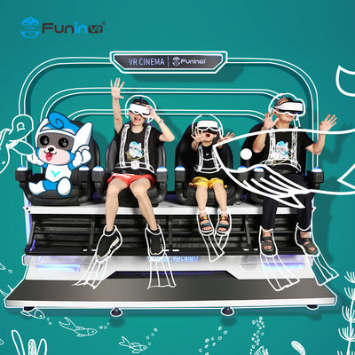 Motion Seat Virtual Reality Cinema Simulator / Vr Διασκεδαστικό Πάρκο Combo Εντυπωσιακές συγκινήσεις