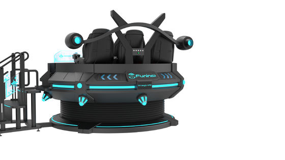 Διασκέδαση 55 ιντσών οθόνη 9D VR καρέκλα AC220V 5 θέσεις