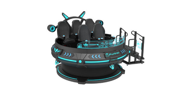 Διασκέδαση 55 ιντσών οθόνη 9D VR καρέκλα AC220V 5 θέσεις