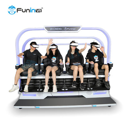 Διασκέδαση 9D Εικονικός προσομοιωτής πραγματικότητας Surround Sound χαμηλή συντήρηση 220V