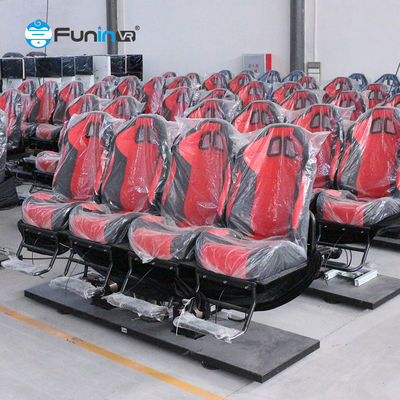 Εμπορικό Κέντρο 5D Κινηματογράφο Προσαρμοσμένο τετραγωνικό σχεδιασμό για 9-48 θέσεις 3 Ενημερώσεις 1 Κινηματογράφο