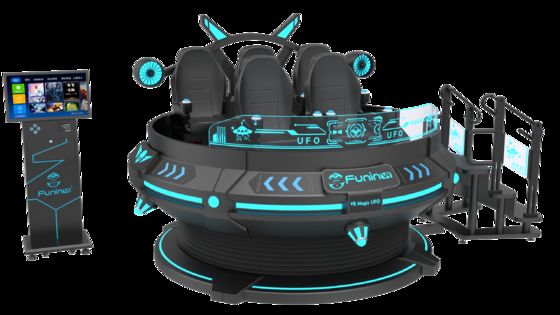 Αναβαθμίστε την επιχείρησή σας με 6 θέσεις 9D VR VR Cinema Voltage 220V/2.4KW και Computer I5 1650 8G 240G