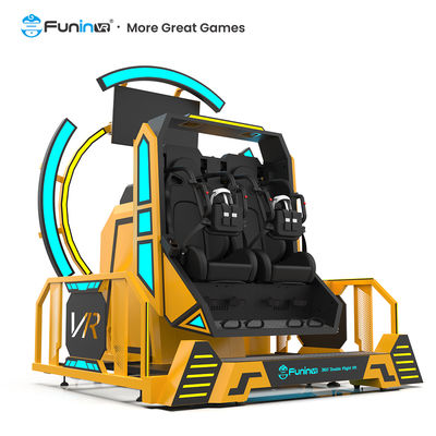360° περιστροφή VR προσομοιωτής πτήσης Immersive Roller Coaster VR Arcade Game Machine
