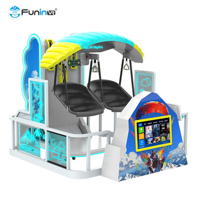 Εικονική πραγματικότητα προσομοιωτής πτήσης Πάρκο διασκέδασης Διαδρομές Διπλές θέσεις VR ιπτάμενο παιχνίδι μηχανή