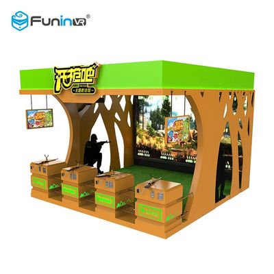 προσομοιωτής εικονικής πραγματικότητας 1000W 9D/2$α τρισδιάστατη μηχανή παιχνιδιών πυροβολισμού πυροβόλων όπλων διέγερσης