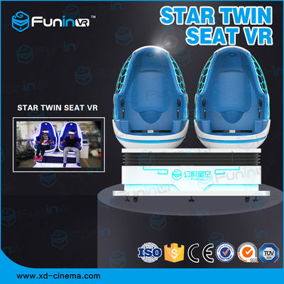 9D VR 360 αυγών VR εδρών βαθμοί προσομοιωτών κινηματογράφων/διαλογικός εξοπλισμός εικονικής πραγματικότητας παιχνιδιών