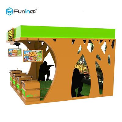 προσομοιωτής εικονικής πραγματικότητας 1000W 9D/2$α τρισδιάστατη μηχανή παιχνιδιών πυροβολισμού πυροβόλων όπλων διέγερσης