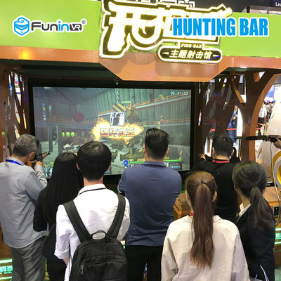 Η μηχανή 220V VR εικονικής πραγματικότητας παιχνιδιών πυροβολισμού δημοσιεύει το πυροβόλο όπλο διέγερσης εξοπλισμού παιχνιδιών