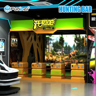 Η μηχανή 220V VR εικονικής πραγματικότητας παιχνιδιών πυροβολισμού δημοσιεύει το πυροβόλο όπλο διέγερσης εξοπλισμού παιχνιδιών