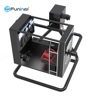 Μαύρος εικονικής πραγματικότητας του Flight Simulator εξοπλισμός λούνα παρκ πιλοτηρίων υπαίθριος