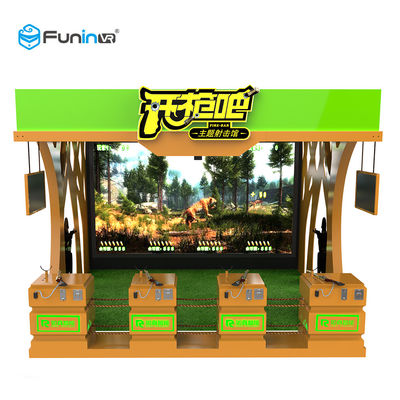 Ο προσομοιωτής 220V VR εικονικής πραγματικότητας παιχνιδιών 9D πυροβολισμού πυροβόλων όπλων δημοσιεύει τον εξοπλισμό παιχνιδιών