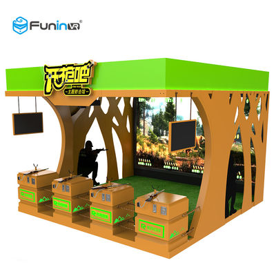 Ο προσομοιωτής 220V VR εικονικής πραγματικότητας παιχνιδιών 9D πυροβολισμού πυροβόλων όπλων δημοσιεύει τον εξοπλισμό παιχνιδιών