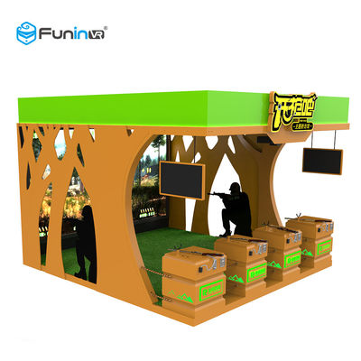 Η μηχανή 220V VR εικονικής πραγματικότητας παιχνιδιών πυροβολισμού δημοσιεύει το πυροβόλο όπλο διέγερσης εξοπλισμού παιχνιδιών