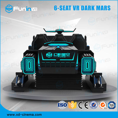 Ελκυστικός 6 προσομοιωτής εικονικής πραγματικότητας καθισμάτων 9D με 12 μήνες εξουσιοδότησης