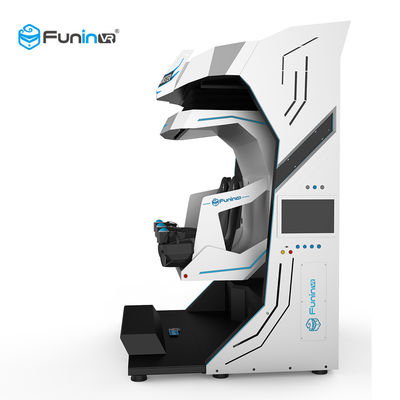 καρέκλα δύο ρόλερ κόστερ 9D VR προσομοιωτών 200kg 220V Funin VR Κίνα προσομοιωτής καθισμάτων για το μέταλλο φύλλων πώλησης