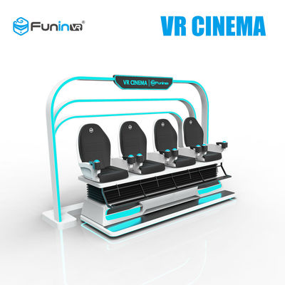3KW 4 προσομοιωτής εικονικής πραγματικότητας φορέων 9D με το ηλεκτρικό σύστημα κινήσεων για τους εφήβους