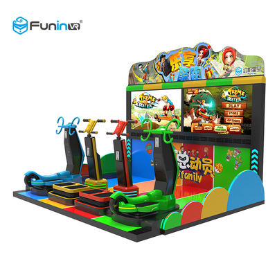 Ενδιαφέρων προσομοιωτής Parkour 9D VR παιδιών διαλογικός για το λούνα παρκ