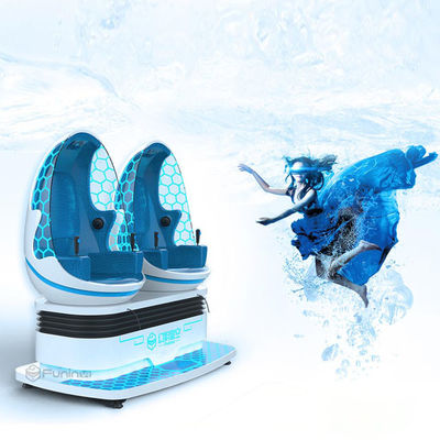 Ηλεκτρικό ασταθές δίδυμο κάθισμα προσομοιωτών 4.5KW εικονικής πραγματικότητας πλατφορμών 9D