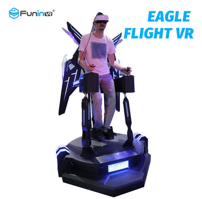 Μέταλλο φύλλων VR Flight Simulator/μόνιμη πλατφόρμα πτήσης VR αετών με 360 βαθμό