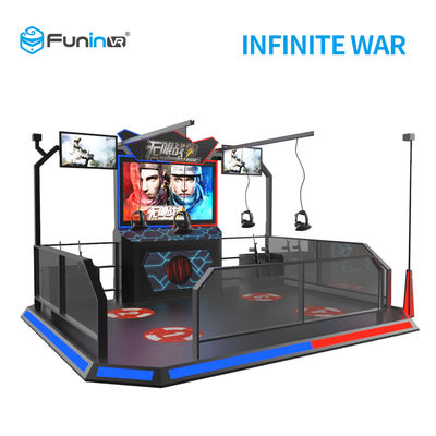 2 προσομοιωτής πυροβολισμού φορέων 9D VR με την κάσκα HTC Vive για το Μεσαίωνα