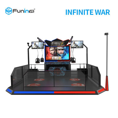 2 προσομοιωτής πυροβολισμού φορέων 9D VR με την κάσκα HTC Vive για το Μεσαίωνα