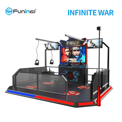 2 προσομοιωτής πυροβολισμού φορέων 9D VR με την κάσκα HTC Vive για το Μεσαίωνα