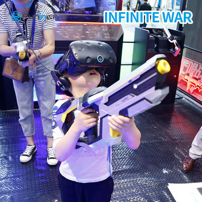 2 προσομοιωτής πυροβολισμού φορέων 9D VR με την κάσκα HTC Vive για το Μεσαίωνα