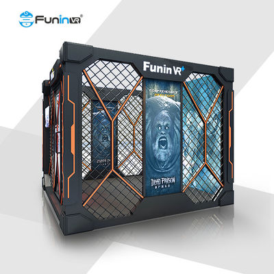 Εκτιμημένη μηχανή 4 φορτίων 600kg 9D VR Arcade προσομοιωτής παιχνιδιών πυροβολισμού παικτών VR