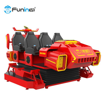 Το σκοτάδι εικονικής πραγματικότητας multiplayer vr χαλά τη μηχανή 6 παιχνιδιών καθίσματα συναγωνιμένος τον προσομοιωτή 9d VR