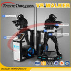 Θαυμάσιο πλήρες Treadmill προσομοιωτών παιχνιδιών 9D VR κινήσεων τηλεοπτικό για το πάρκο αγορών