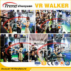 800 Treadmill παιχνιδιών 9D VR μάχης πυροβολισμού Watt εικονικός προσομοιωτής περιπατητών τρεξίματος VR