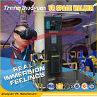 Διαστημικός προσομοιωτής θεματικών πάρκων περιπάτων VR 220 Β με 360 βαθμό HTC/τα γυαλιά Vive