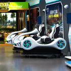 Εσωτερική 9d Vr Multiplayer εικονική πραγματικότητα προσομοιωτών μετάλλων Drive που συναγωνίζεται Karting