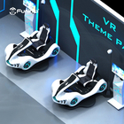 Εσωτερική 9d Vr Multiplayer εικονική πραγματικότητα προσομοιωτών μετάλλων Drive που συναγωνίζεται Karting