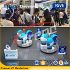 220v εικονικής πραγματικότητας διπλό 9d VR CE επιβατών κινηματογράφων ενιαίο/τριπλό/διπλό