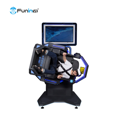 360 μοίρες περιστροφή 9D VR προσομοιωτής με 5.1 surround sound δυναμικό ακραίο θέμα για πολλαπλά
