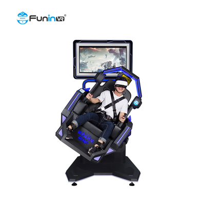 Πολυπαίκτης Adventure Park 9D VR Simulator με VR Headset Metal Platform AC220V Δύναμη