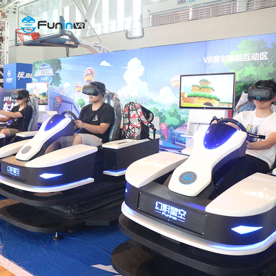9D Racing VR προσομοιωτής με μοτοσυκλέτα προσομοιωτή για εμπορικά