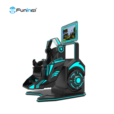 9D VR προσομοιωτής με joystick για πάρκα Εμπορικά χώρα