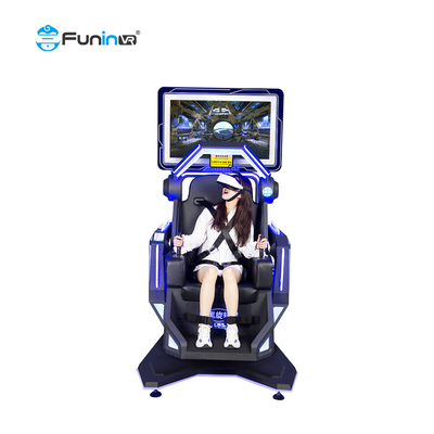 9D VR προσομοιωτής με joystick για πάρκα Εμπορικά χώρα