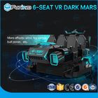 Κινηματογράφος έξι εικονικής πραγματικότητας 9D VR ύφους Mech εσωτερικό VR παιχνίδι παικτών με το κράνος VR