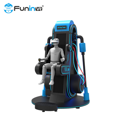 360 μοίρες περιστροφή και Joystick ελεγκτής στο AC220V 9D VR προσομοιωτή μας