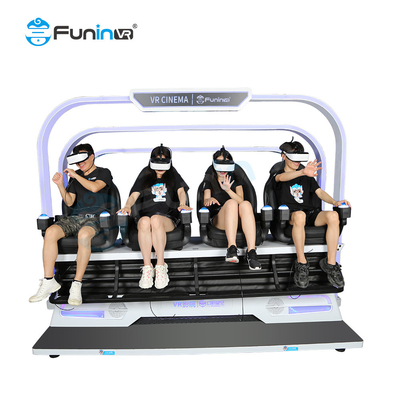 Βιώστε το μέλλον της ψυχαγωγίας με 9D Virtual Reality Simulator Single-Platform 1709*3250*2280mm