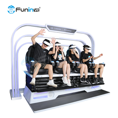 Βιώστε το μέλλον της ψυχαγωγίας με 9D Virtual Reality Simulator Single-Platform 1709*3250*2280mm