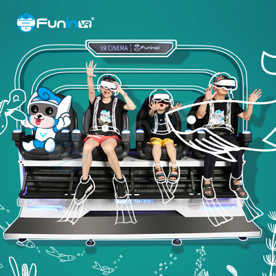Βιώστε το μέλλον της ψυχαγωγίας με 9D Virtual Reality Simulator Single-Platform 1709*3250*2280mm